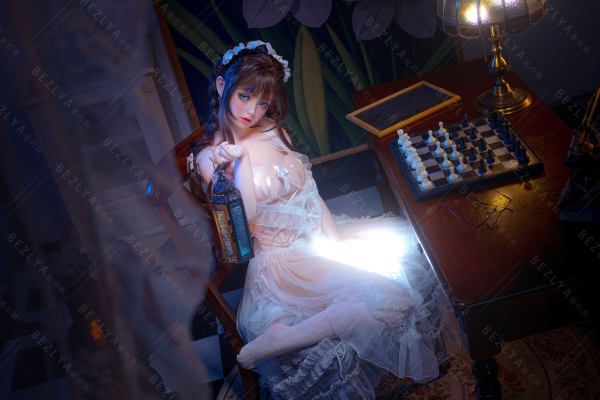 Campánula muñeca sexual (Bezlya Doll 149cm D-cup 2.0 TPE+Silicona)