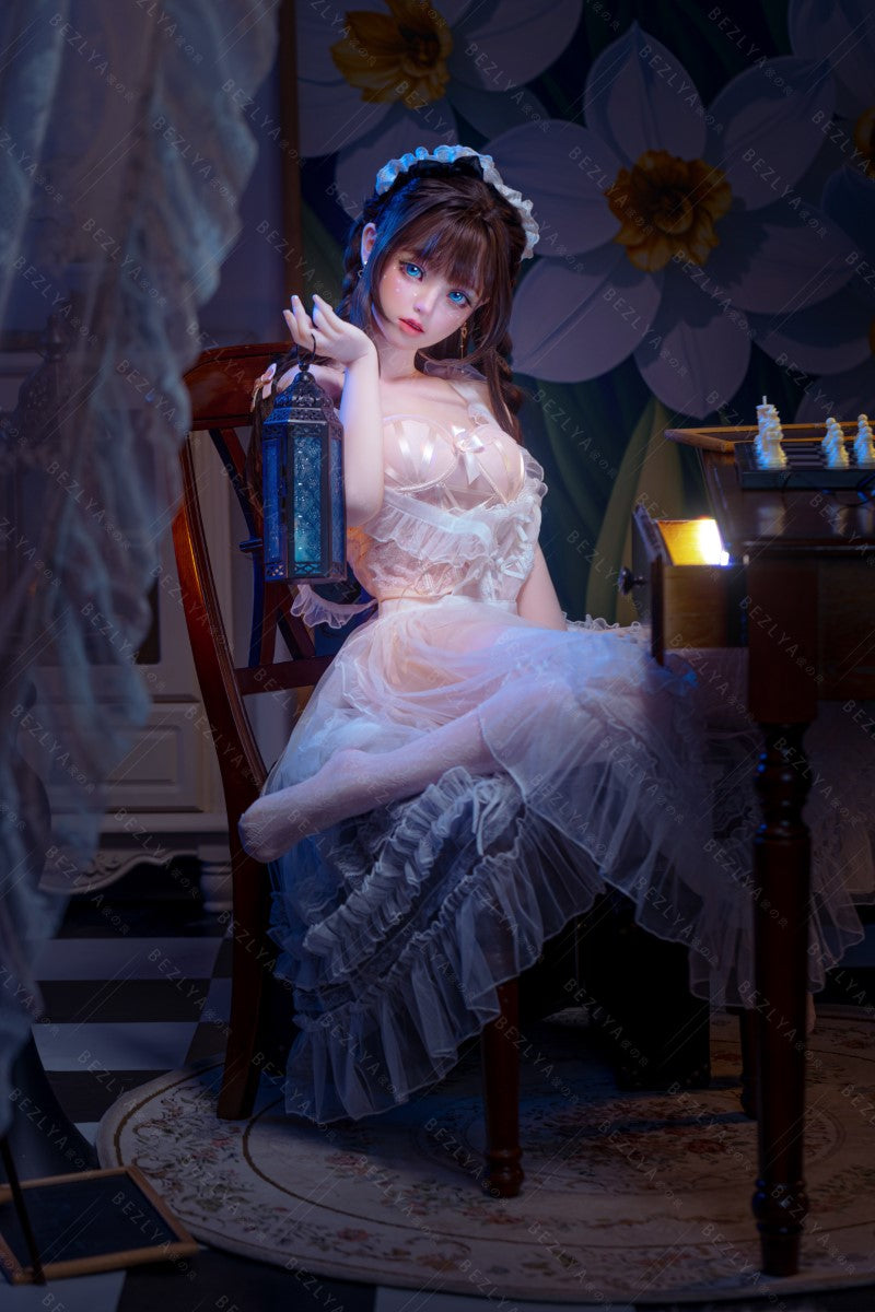 Campánula muñeca sexual (Bezlya Doll 149cm D-cup 2.0 TPE+Silicona)