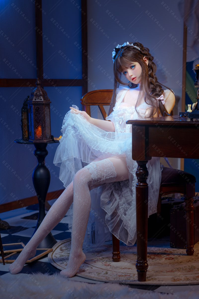Campánula muñeca sexual (Bezlya Doll 149cm D-cup 2.0 TPE+Silicona)