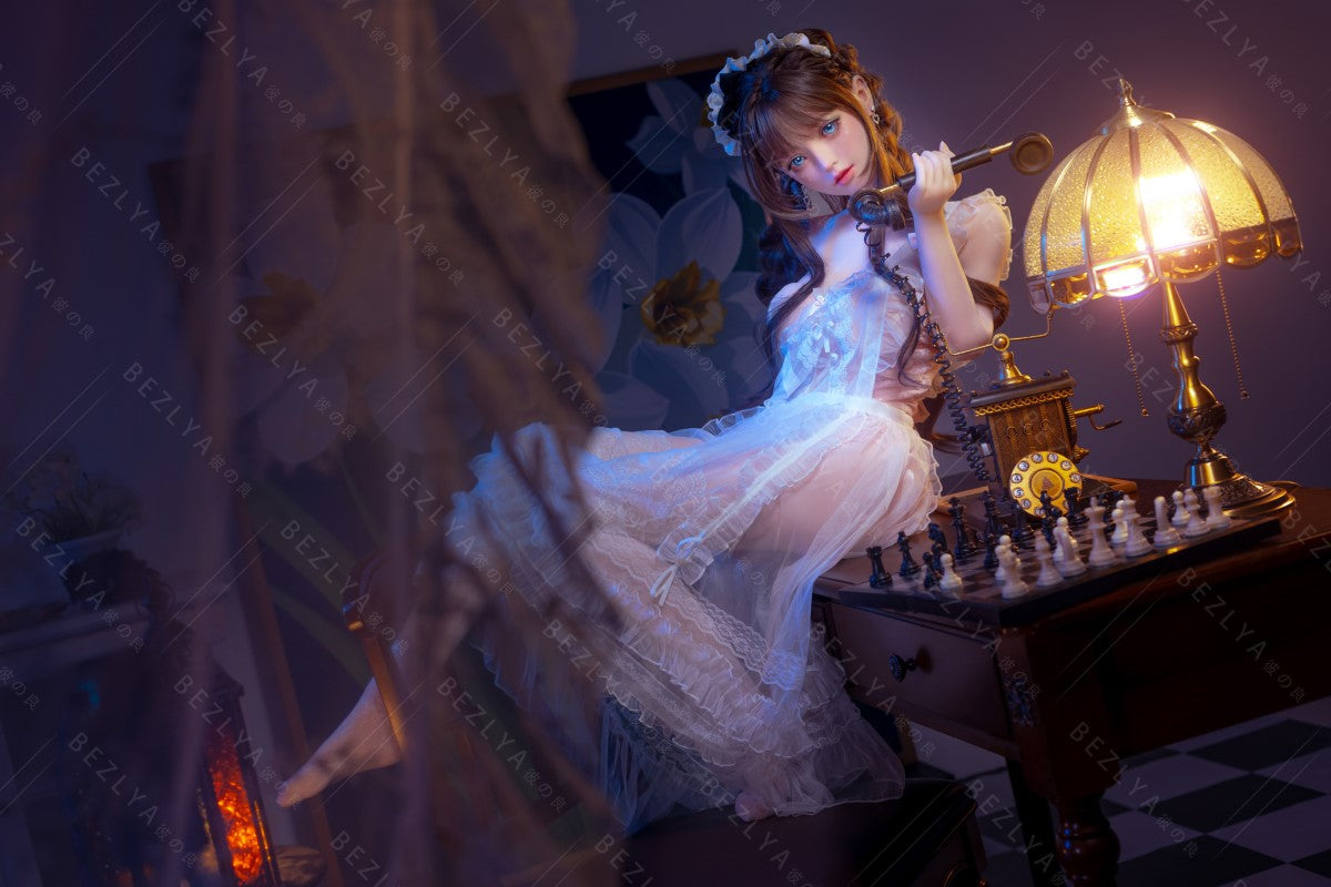 Campánula muñeca sexual (Bezlya Doll 149cm D-cup 2.0 TPE+Silicona)