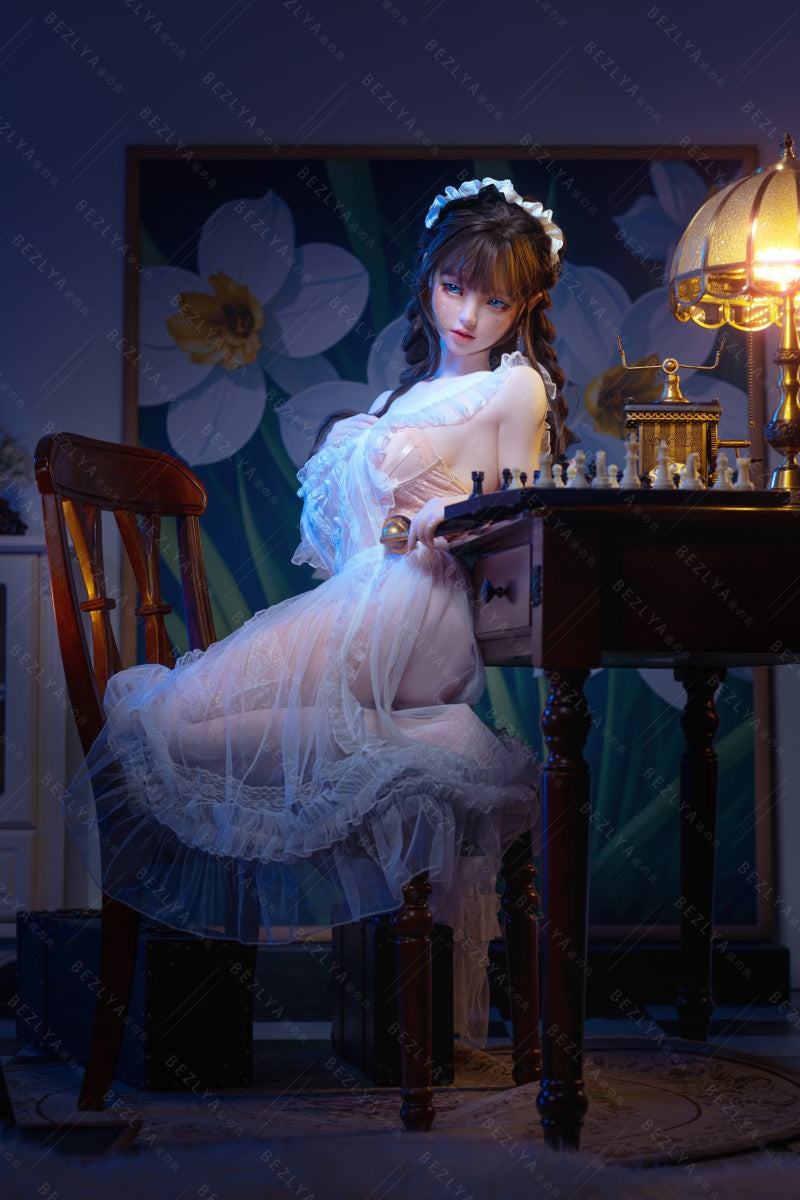 Campánula muñeca sexual (Bezlya Doll 149cm D-cup 2.0 TPE+Silicona)