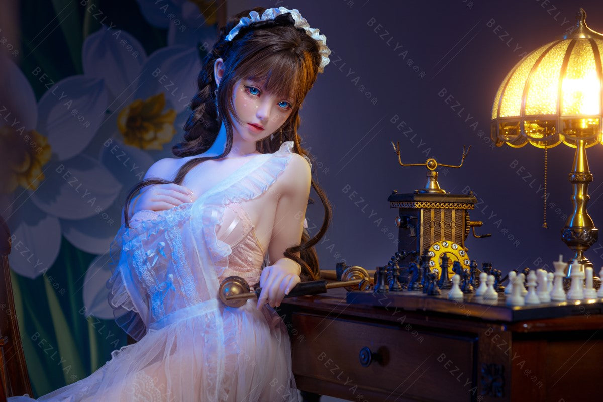 Campánula muñeca sexual (Bezlya Doll 149cm D-cup 2.0 TPE+Silicona)