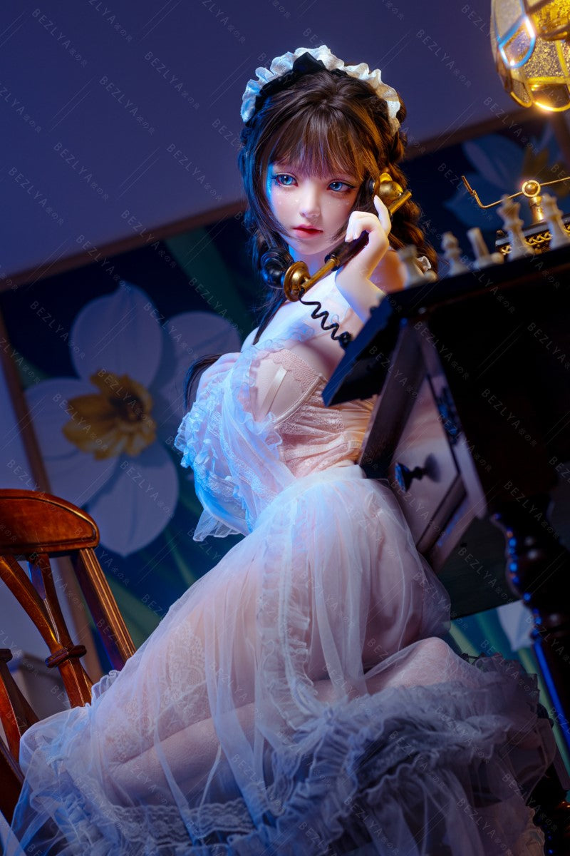 Campánula muñeca sexual (Bezlya Doll 149cm D-cup 2.0 TPE+Silicona)