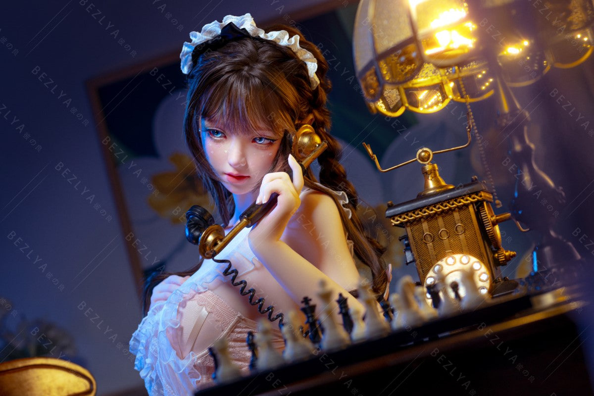 Campánula muñeca sexual (Bezlya Doll 149cm D-cup 2.0 TPE+Silicona)