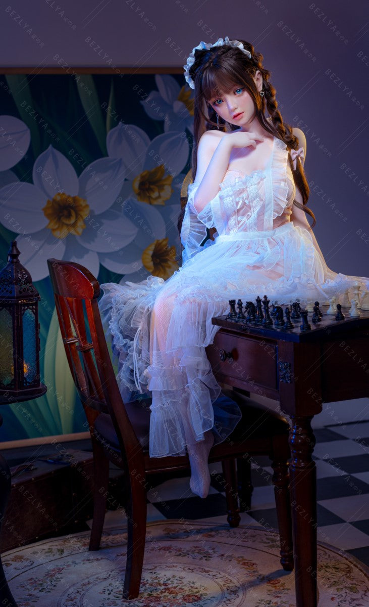 Campánula muñeca sexual (Bezlya Doll 149cm D-cup 2.0 TPE+Silicona)