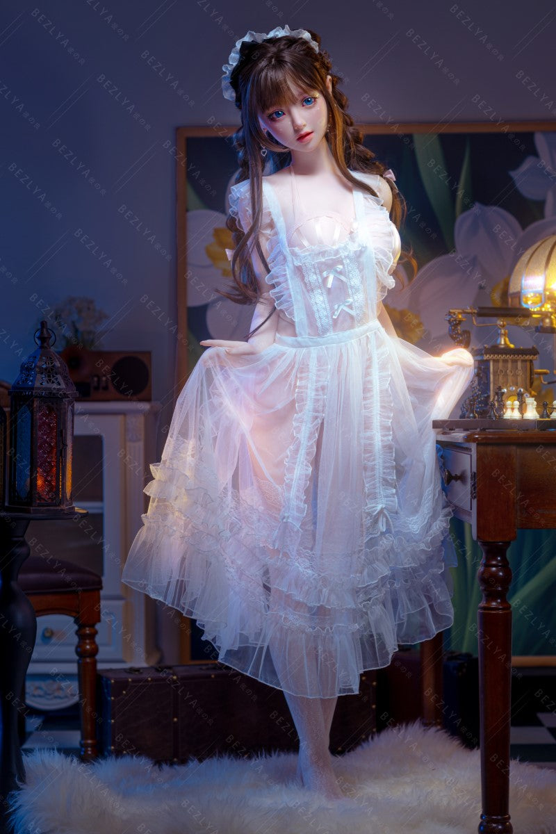 Campánula muñeca sexual (Bezlya Doll 149cm D-cup 2.0 TPE+Silicona)