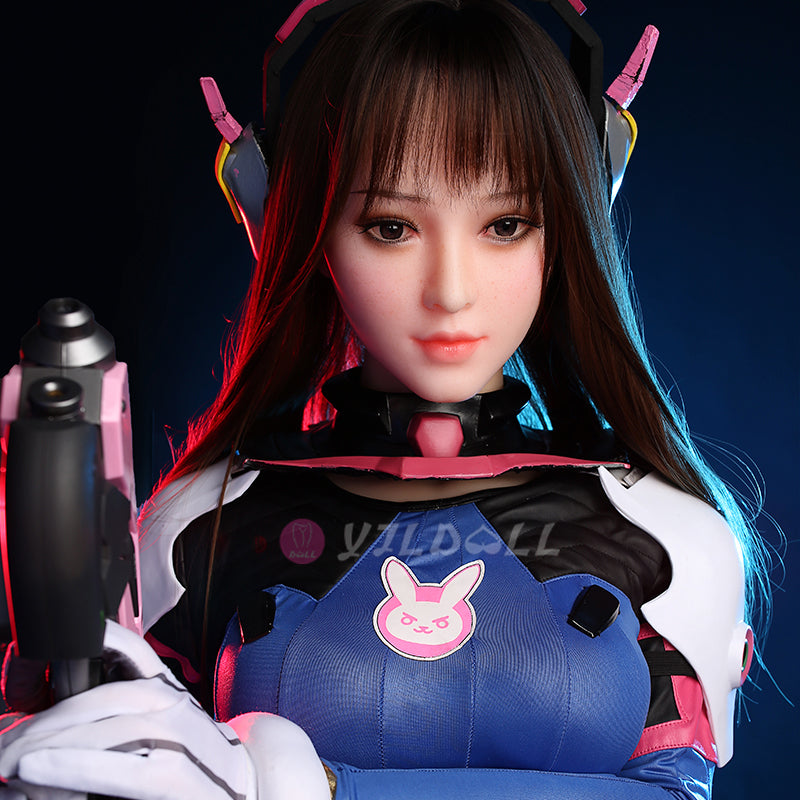 Yoko D.Va muñeca sexual (YJL Doll Copa C de 155 cm #825 TPE+silicona)