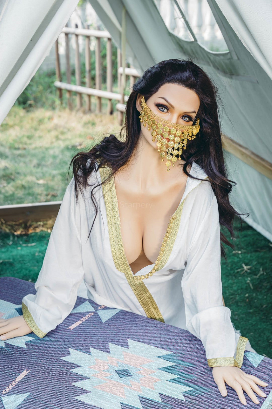 amira muñeca sexual (Starpery Copa G de 165 cm (TPE+Silicona)