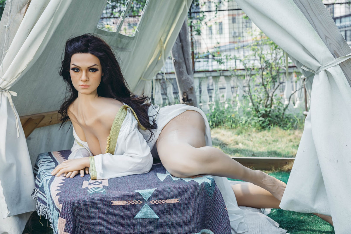 amira muñeca sexual (Starpery Copa G de 165 cm (TPE+Silicona)