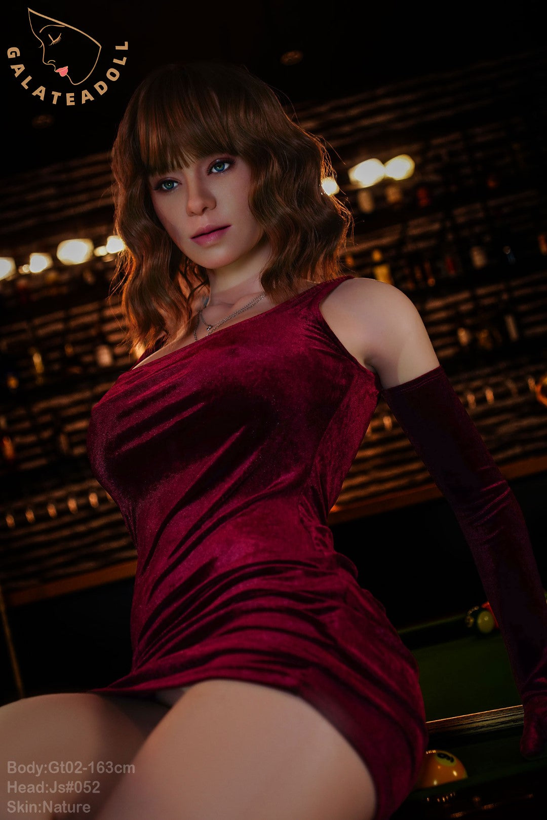 Nevada muñeca sexual (Galatea Doll 163 cm D-Cup #052 Silicona)