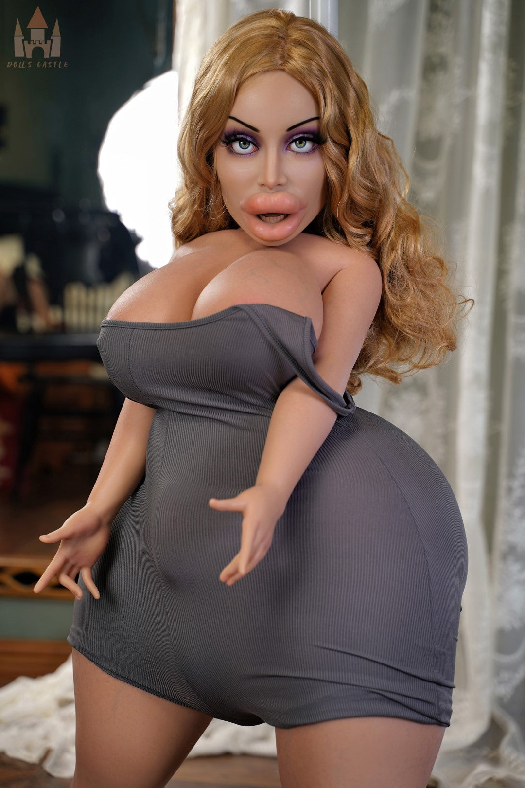 Priya muñeca sexual (Dolls Castle 120 cm Copa F #S20 Silicona)