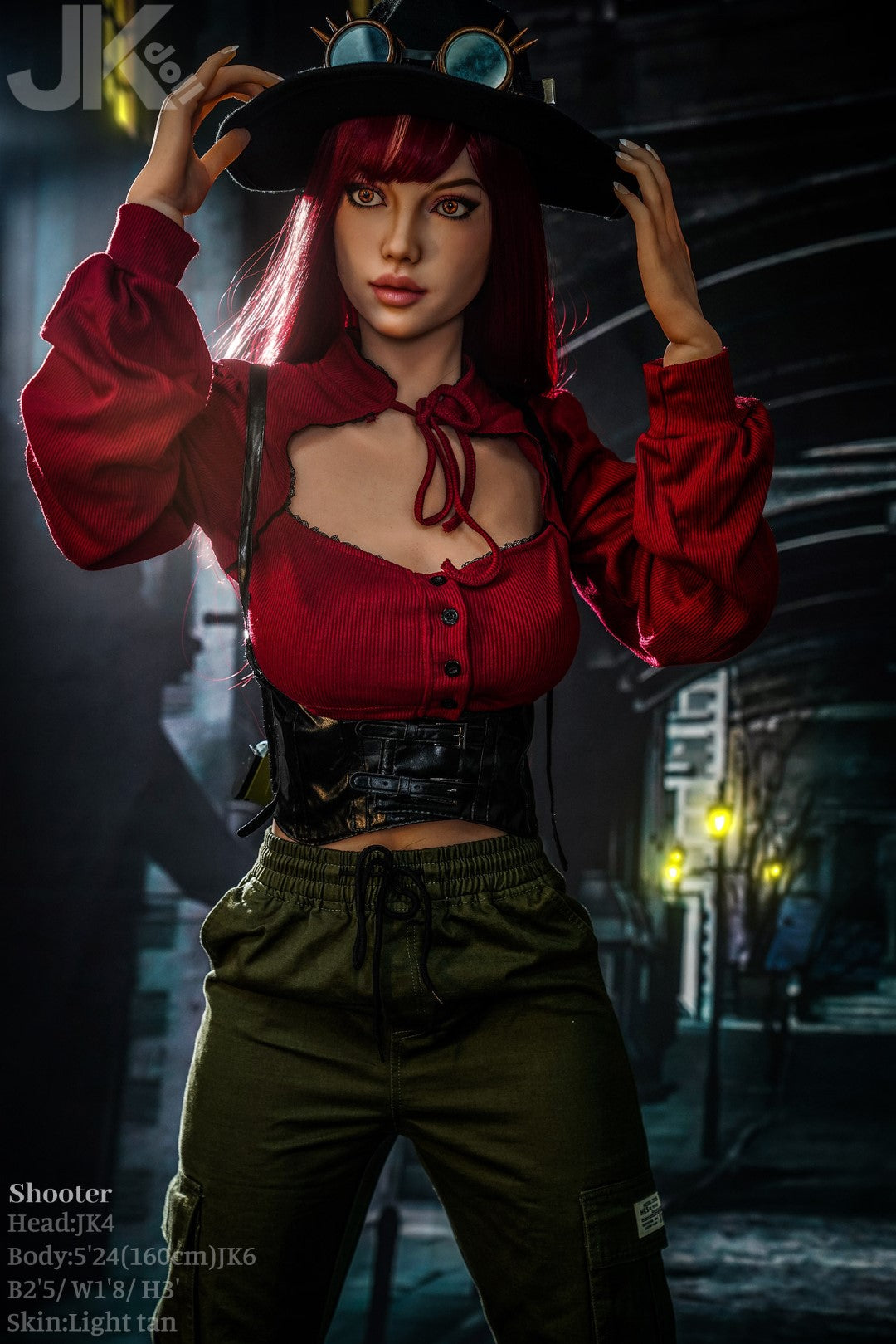 tirador muñeca sexual (JK-Doll Copa D de 160 cm JK4 TPE)