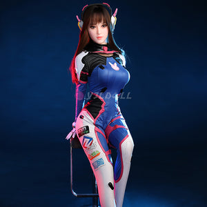 Yoko D.Va muñeca sexual (YJL Doll 155 cm C-CUP #825 TPE+Silicona) EXPRESS