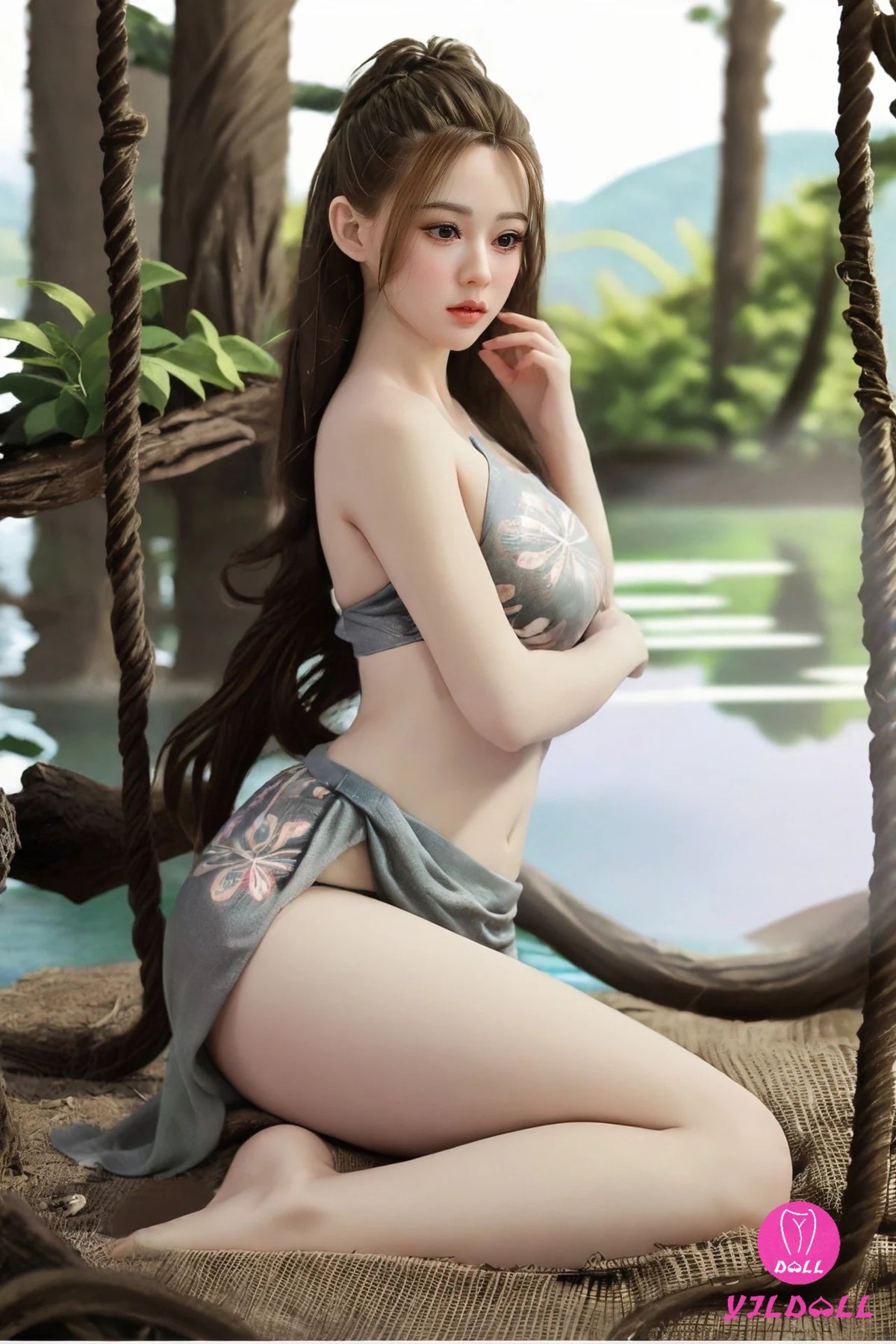 eliot muñeca sexual (YJL Doll 168cm E-Cup #402 TPE+Silicona)