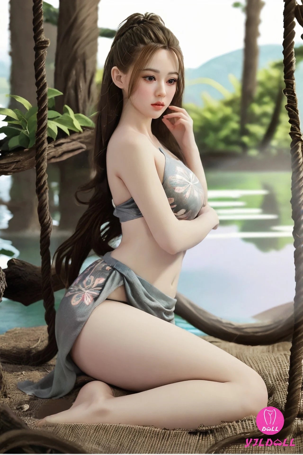 eliot muñeca sexual (YJL Doll 168cm E-Cup #402 TPE+Silicona)