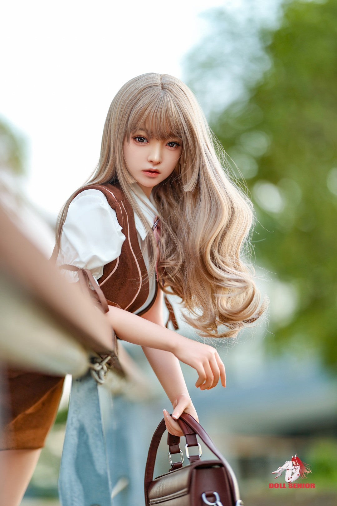 Nainai muñeca sexual (Doll Senior 148 cm D-Kupa #03 Silicona)