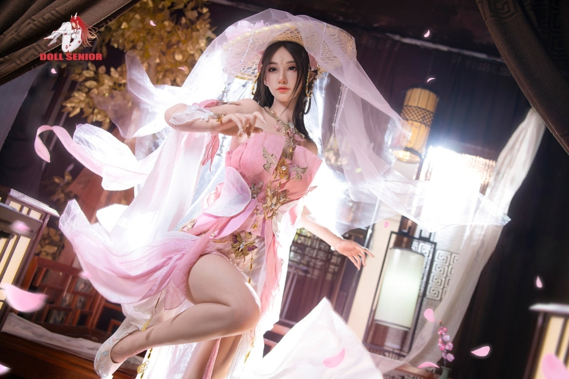 Wuxue muñeca sexual (Muñeca Senior 165cm B-Cup #24 Silicona)