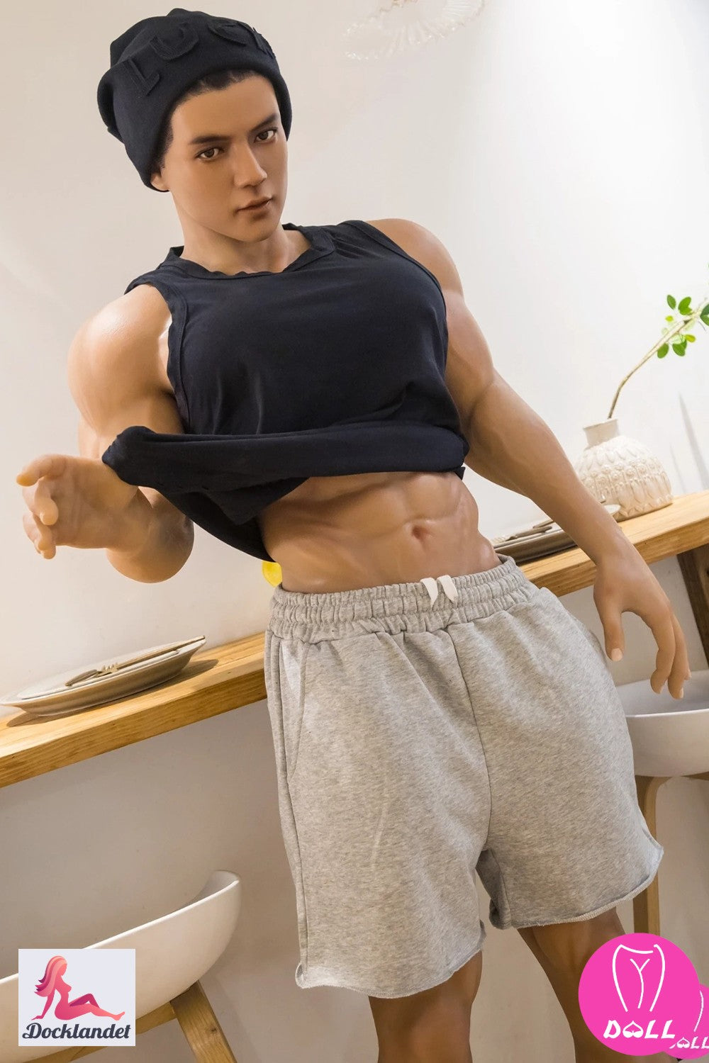 Macho Richard muñeca sexual (YJL Doll 180 cm MD012 Silicona)