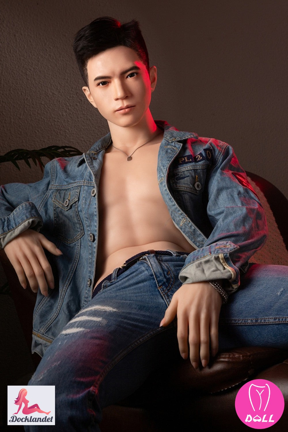 Macho de Edward muñeca sexual (YJL Doll 177cm MD018 Silicona)