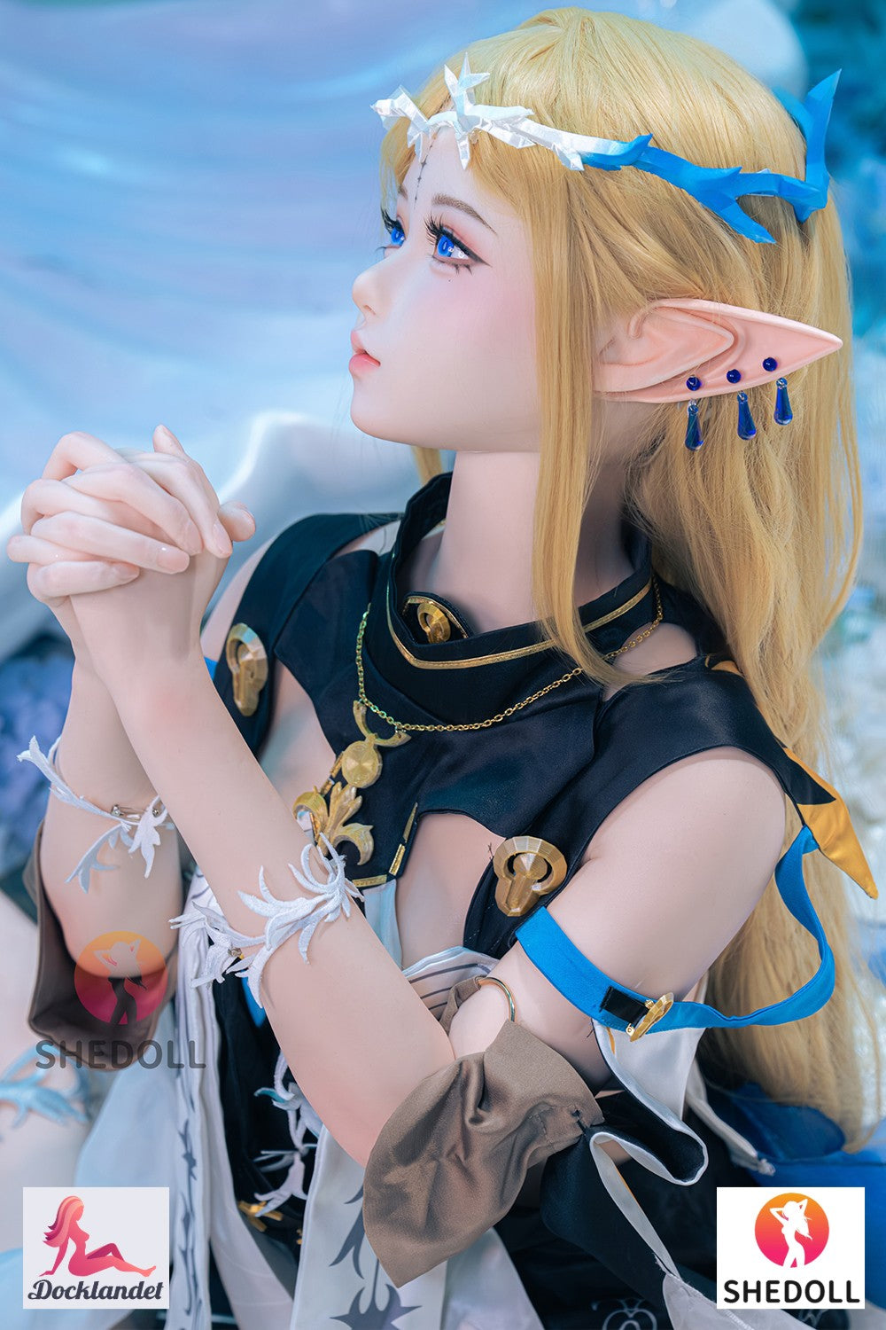 cartetiia muñeca sexual (SHEDOLL 152 cm Copa A #SH195 2.0 Silicona)