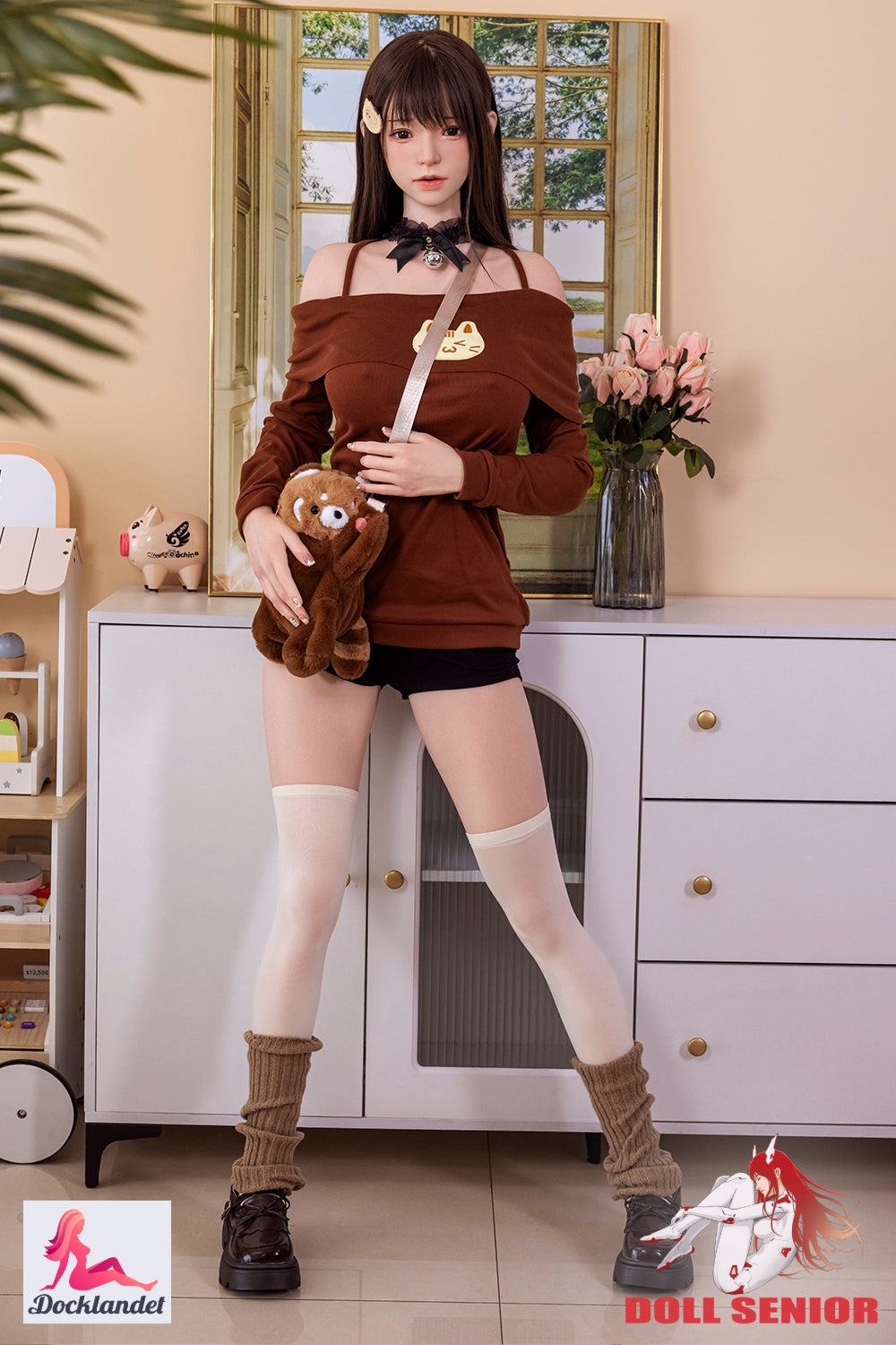 Meixiao muñeca sexual (Muñeca senior de 163 cm e-cup #23 silicona)