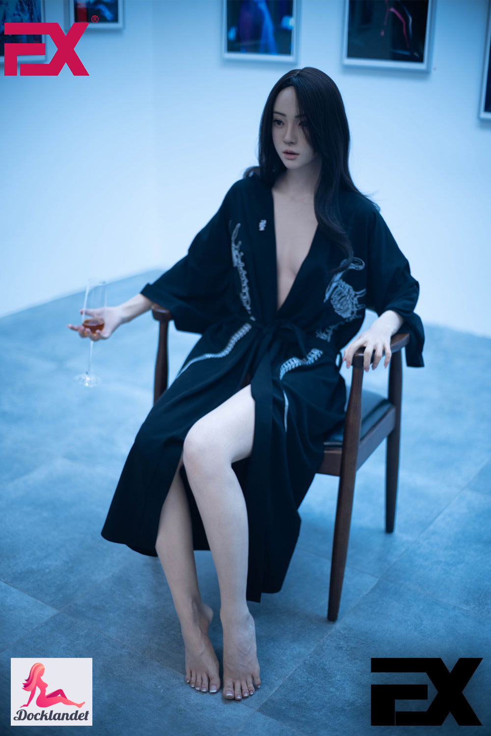 Clon Jie muñeca sexual (EXDoll 166cm Copa B #Exclone Silicona)