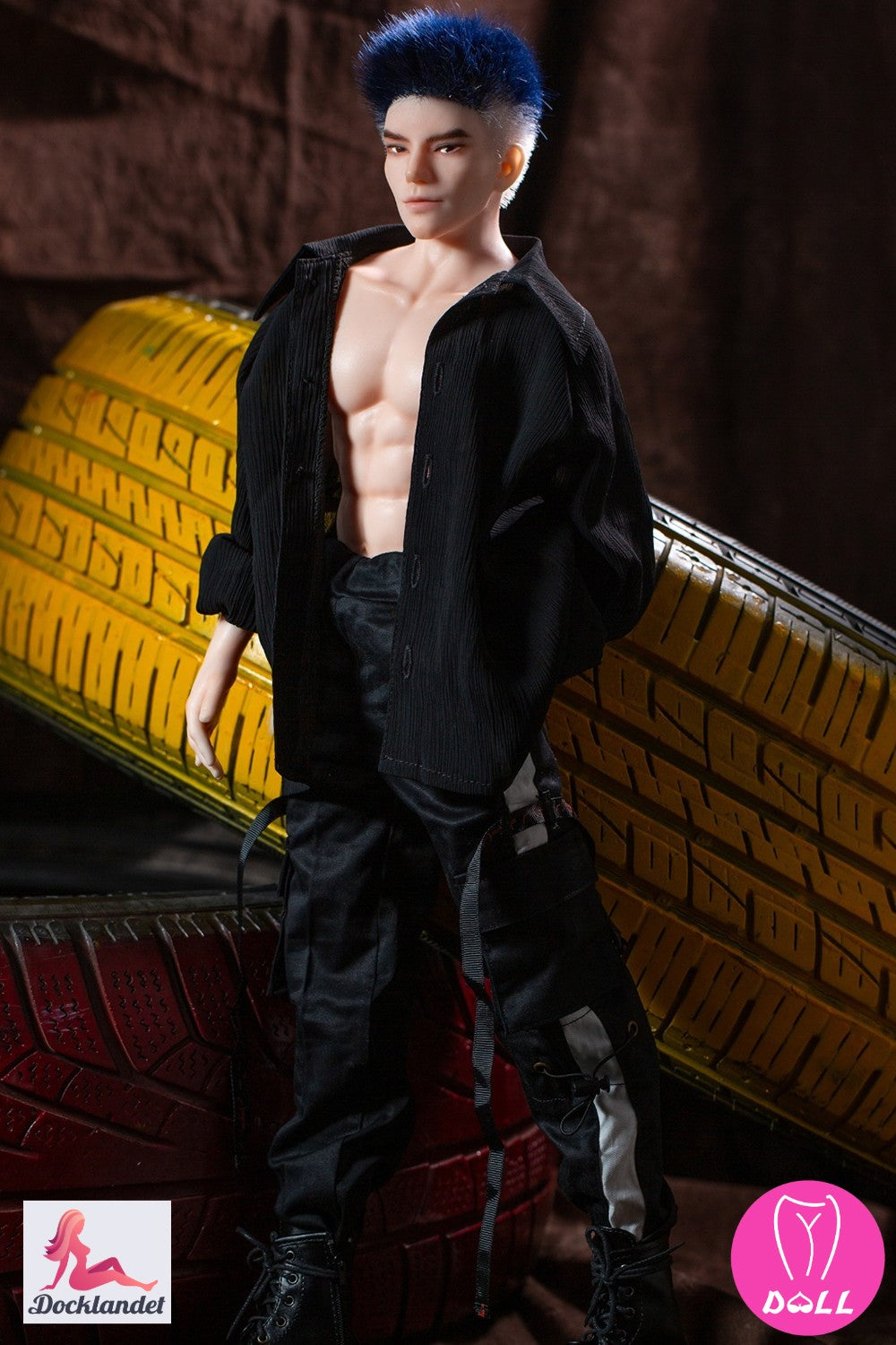 Pablo Hombre muñeca sexual (YJL Doll 62cm MD015 Silicona)