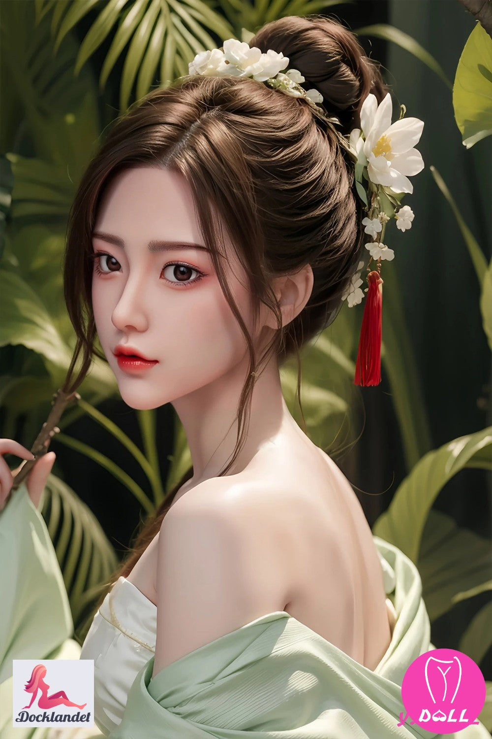 Maldito Jing muñeca sexual (YJL Doll 165 cm D-Cup #449 Silicona)