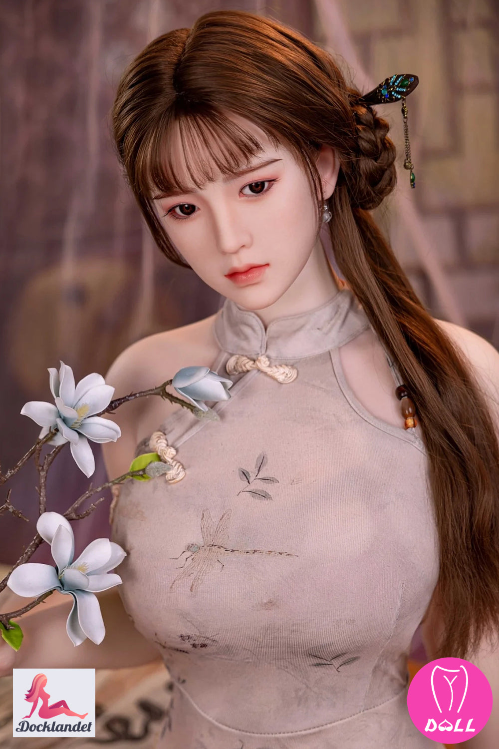Emmy muñeca sexual (YJL Doll 165 cm D-CUP #396 TPE+Silicona)