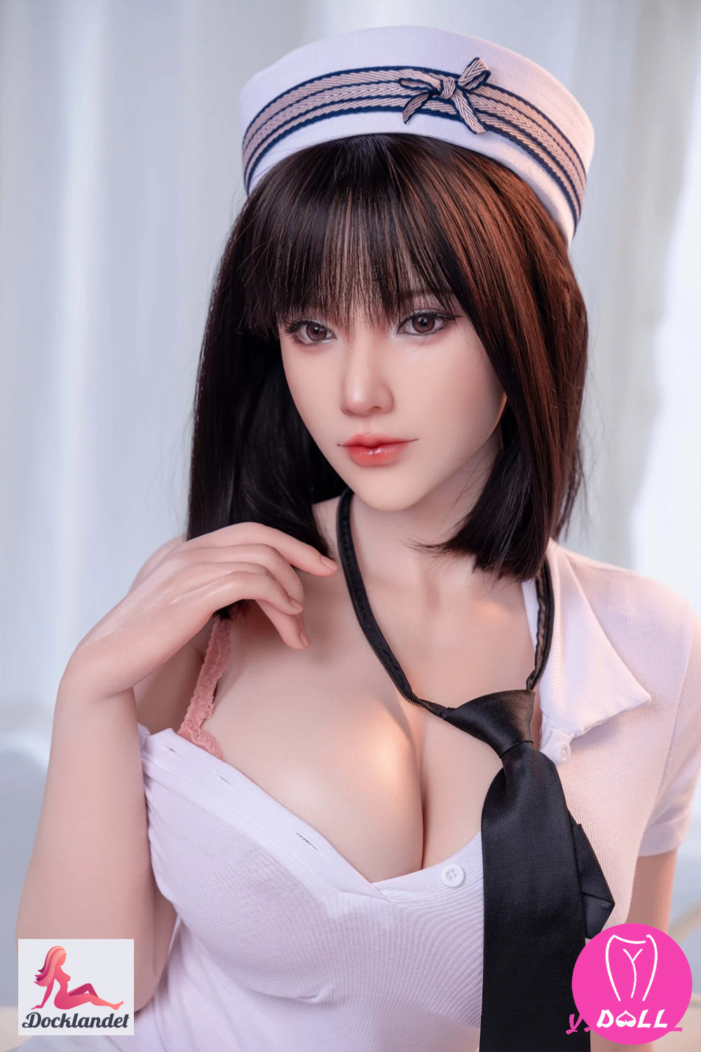 Ji colmillo muñeca sexual (YJL Doll 168 cm E-CUP #452 Silicona)