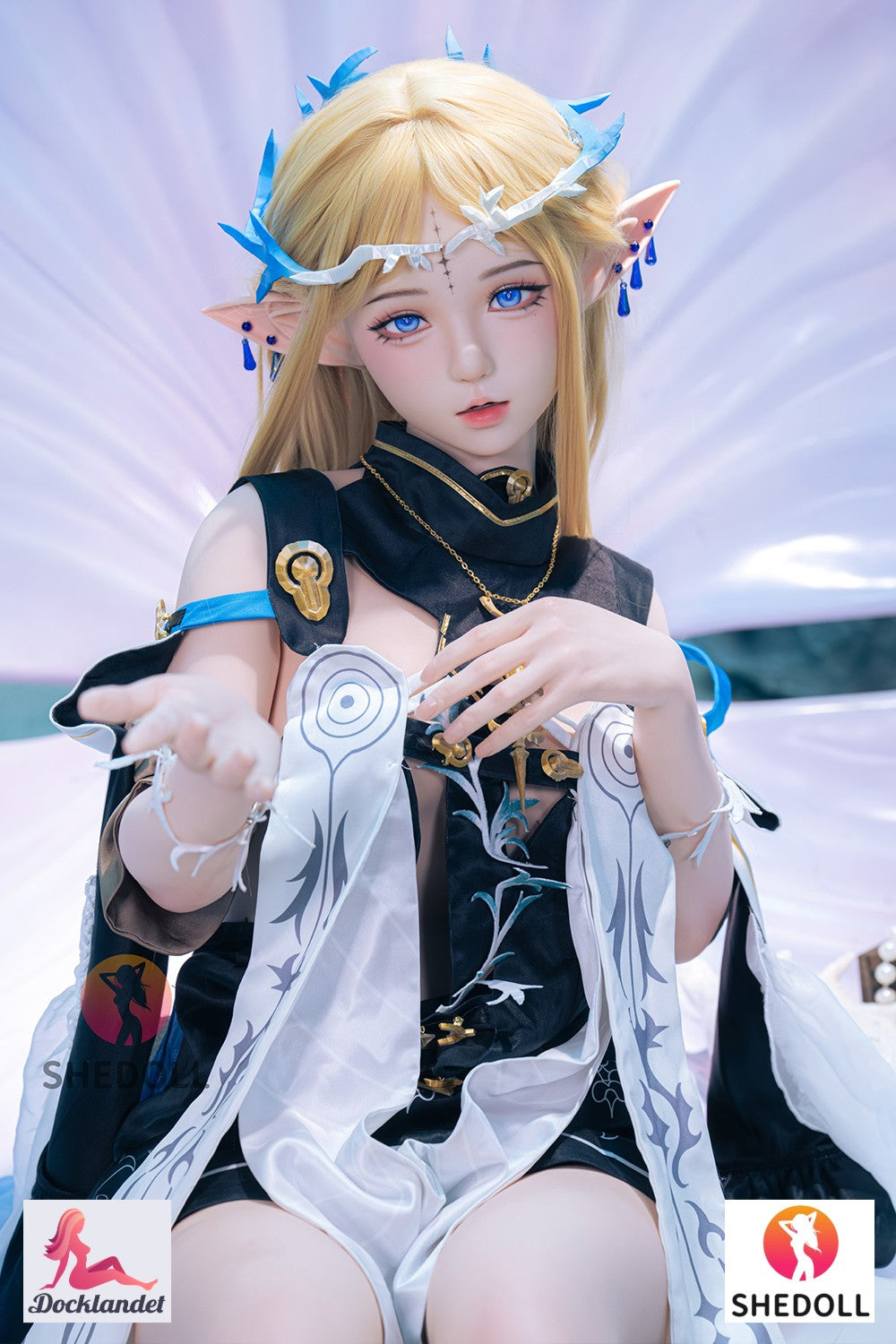 cartetiia muñeca sexual (SHEDOLL 152 cm Copa A #SH195 2.0 Silicona)