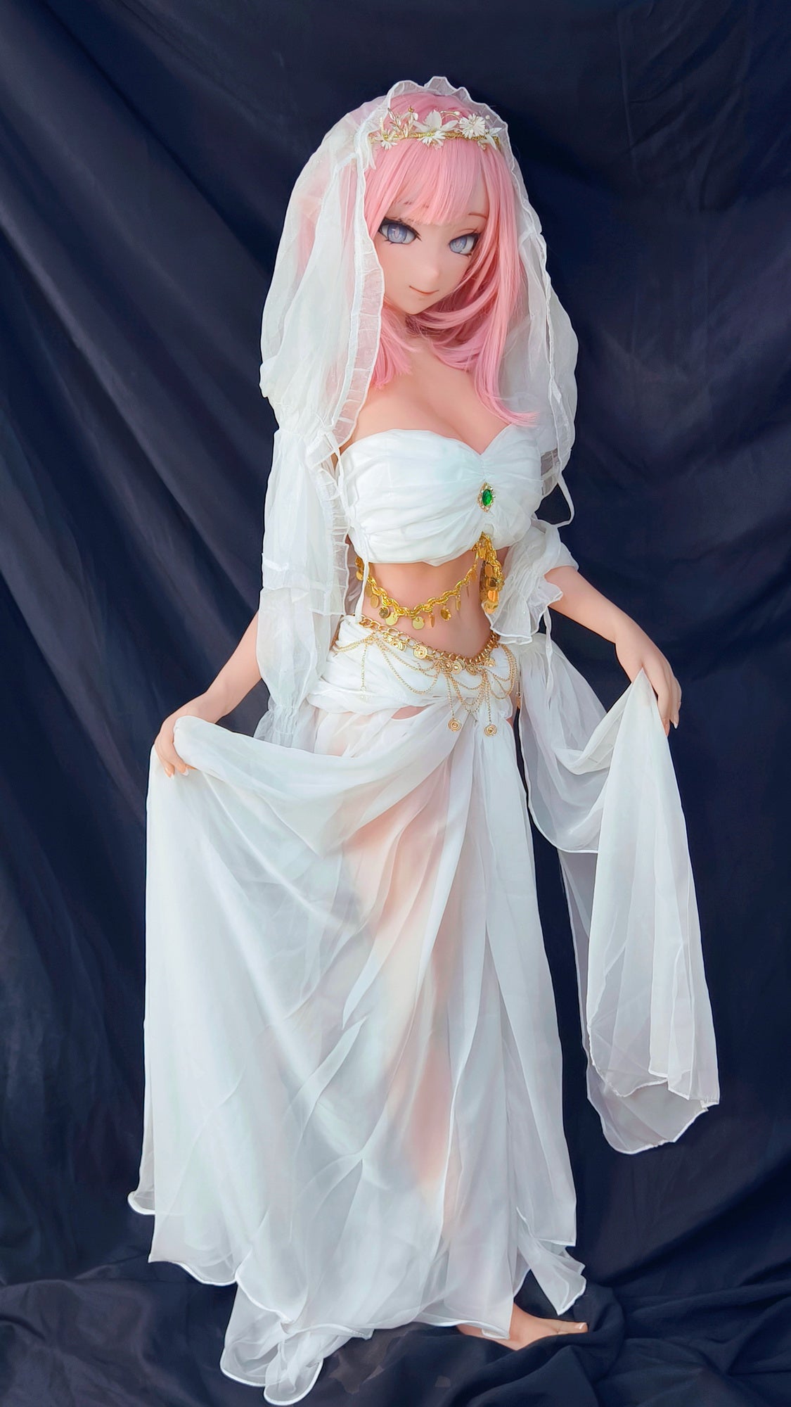 Aihara Marai muñeca sexual (Elsa Babe 148cm RAD009 Silicona)