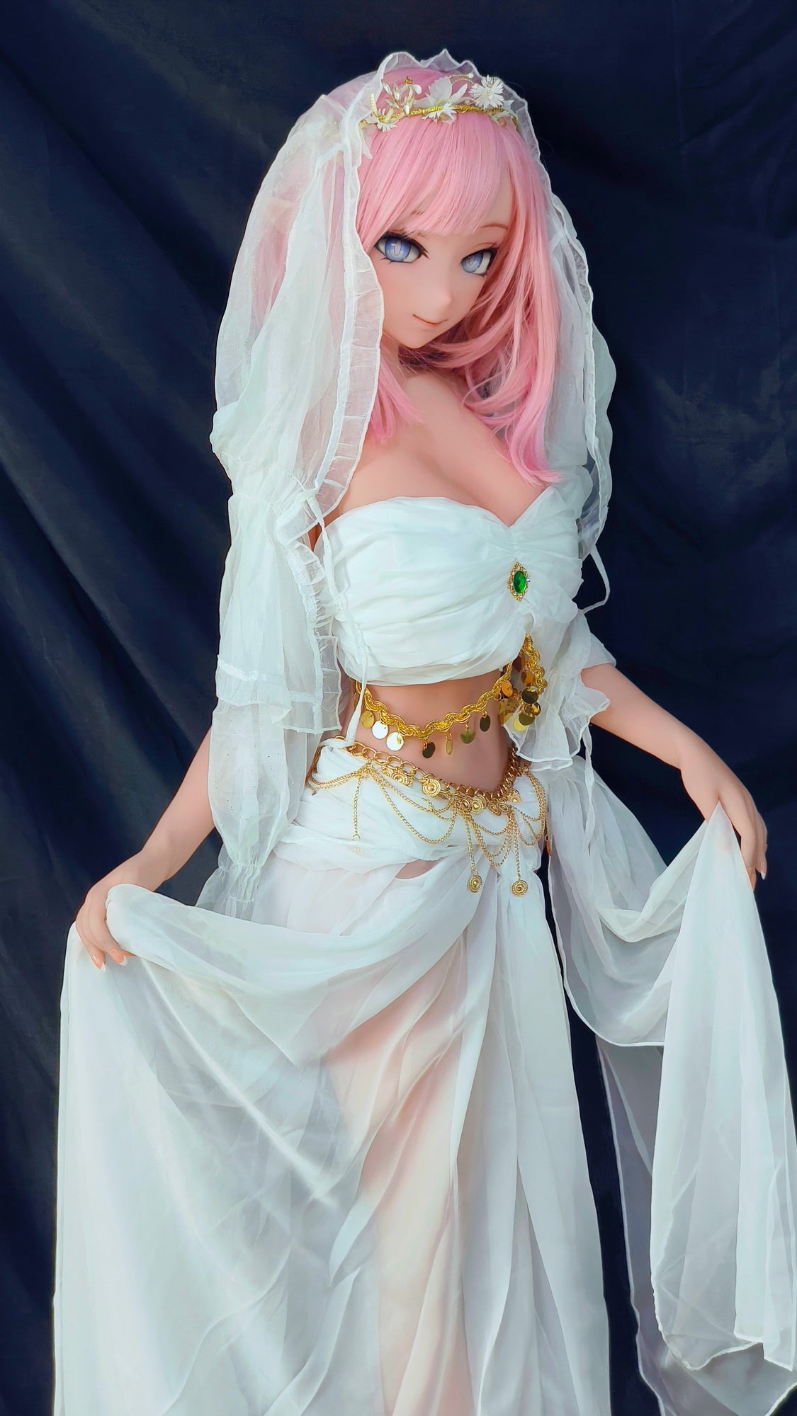 Aihara Marai muñeca sexual (Elsa Babe 148cm RAD009 Silicona)