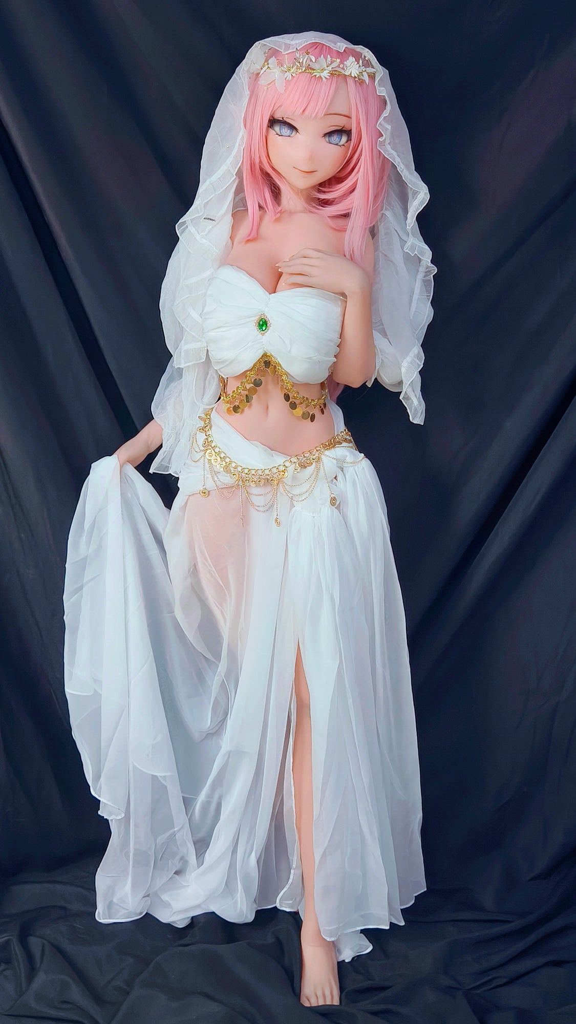 Aihara Marai muñeca sexual (Elsa Babe 148cm RAD009 Silicona)