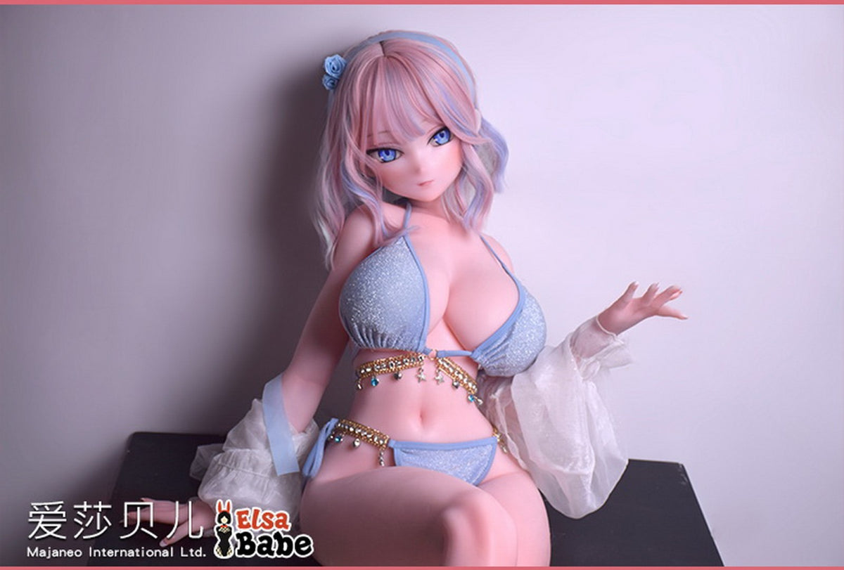 Natsuki Asuka muñeca sexual (Elsa Babe 148cm AHR012 Silicona)
