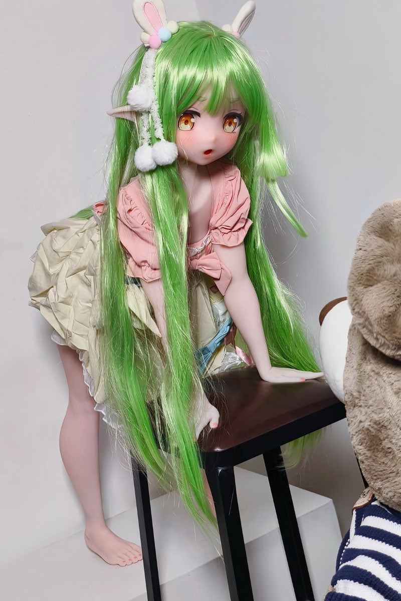 Momoi Mitsuyo muñeca sexual (Elsa Babe 125cm AHR025 Silicona)