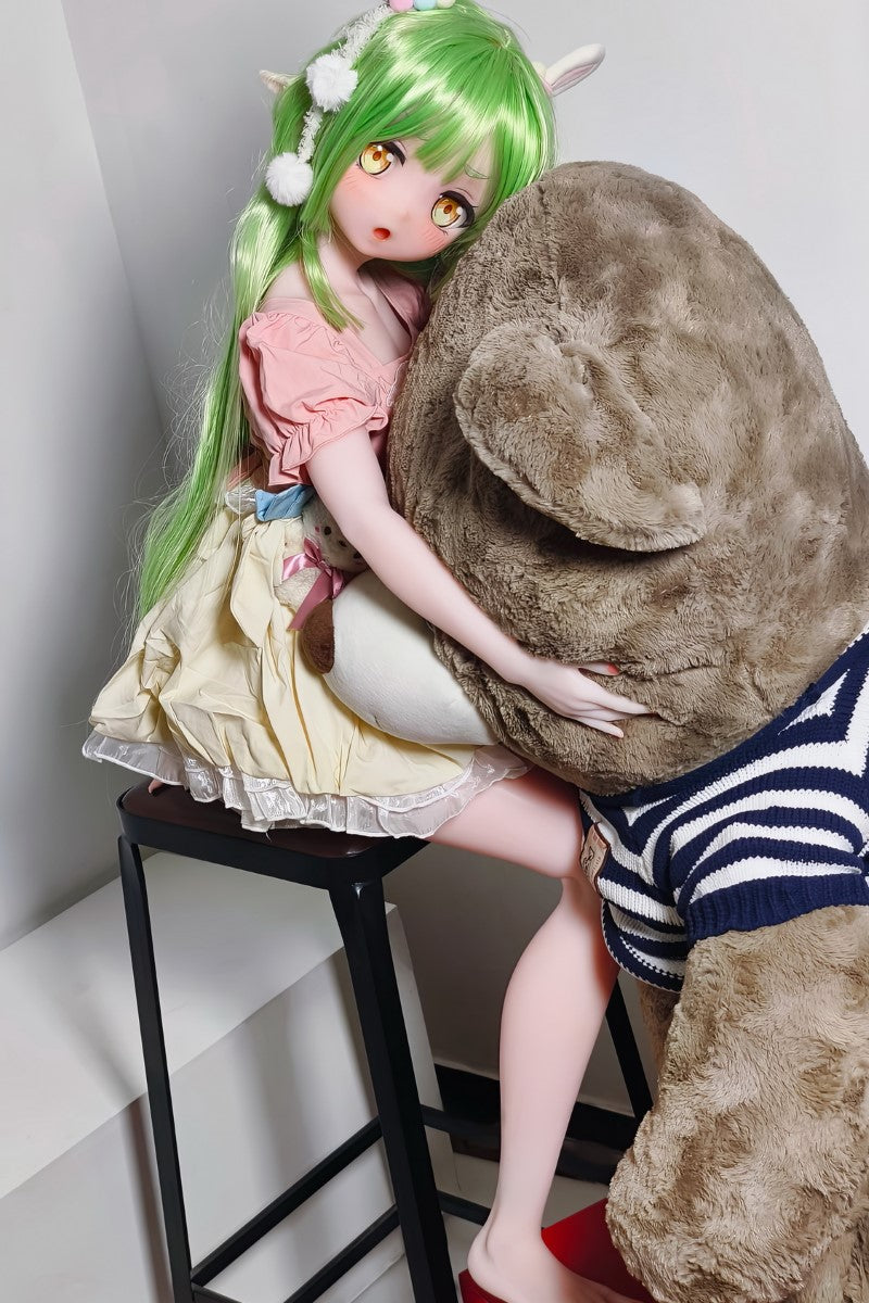 Momoi Mitsuyo muñeca sexual (Elsa Babe 125cm AHR025 Silicona)