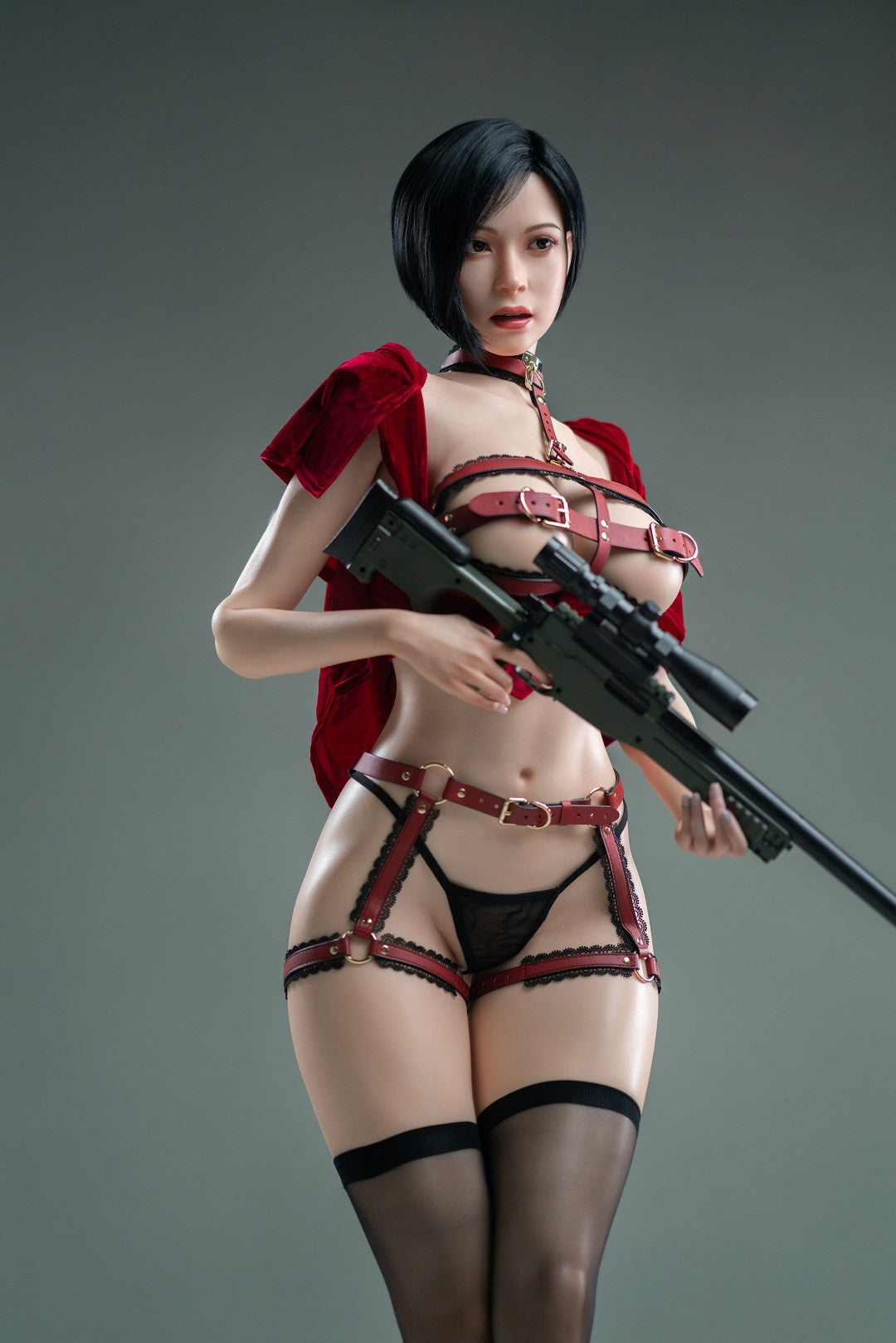 Ada Wong muñeca sexual (Game Lady 171cm G-Cup No.21 Silicona)