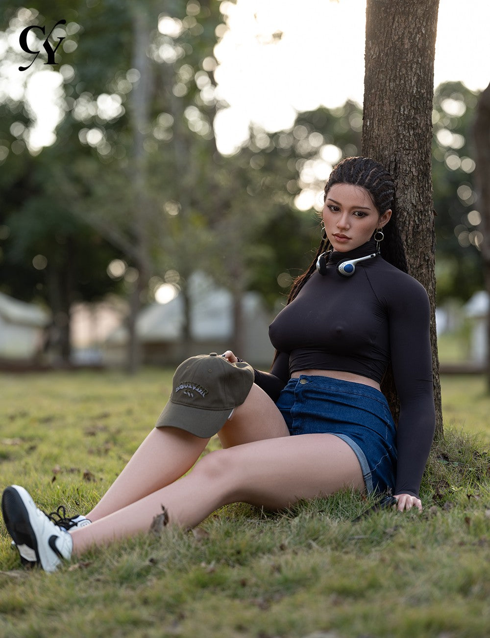 Amber muñeca sexual (TOP CYDOLL 170 cm D-Kupa TPE+Silicona)