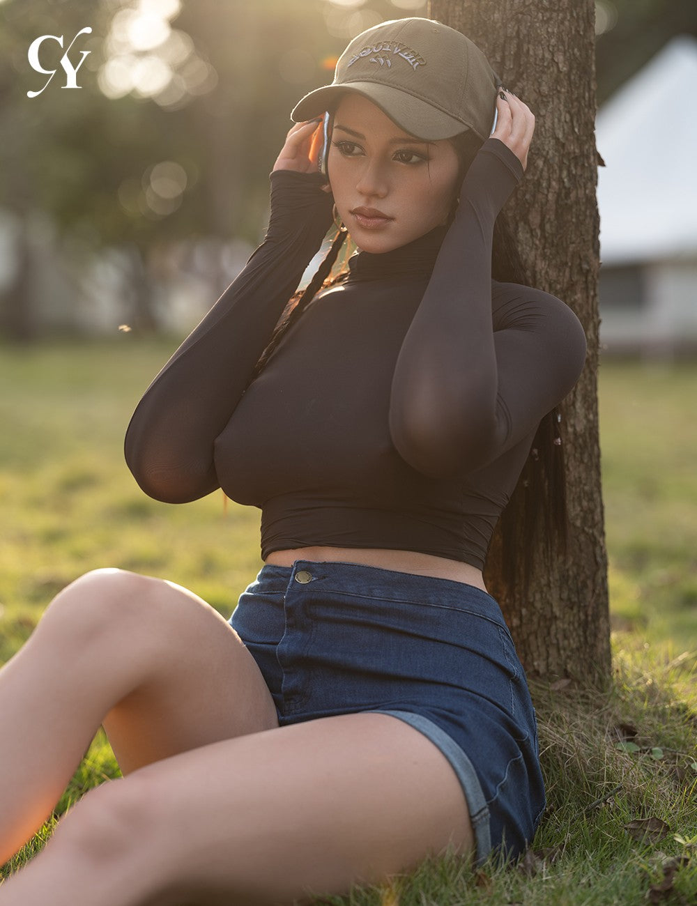 Amber muñeca sexual (TOP CYDOLL 170 cm D-Kupa TPE+Silicona)