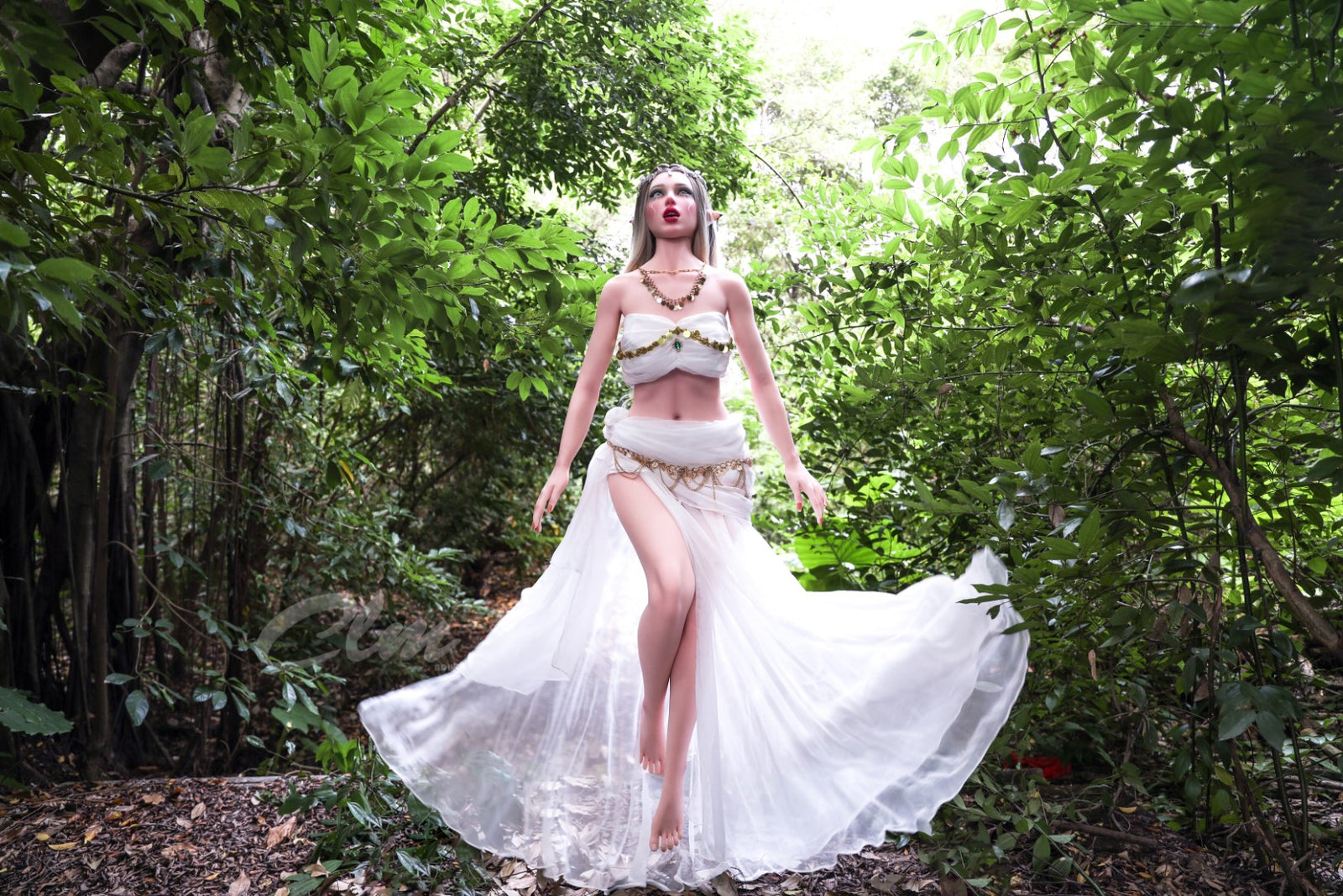 Atenea muñeca sexual (Climax Doll Ultra 157 cm copa B de silicona)