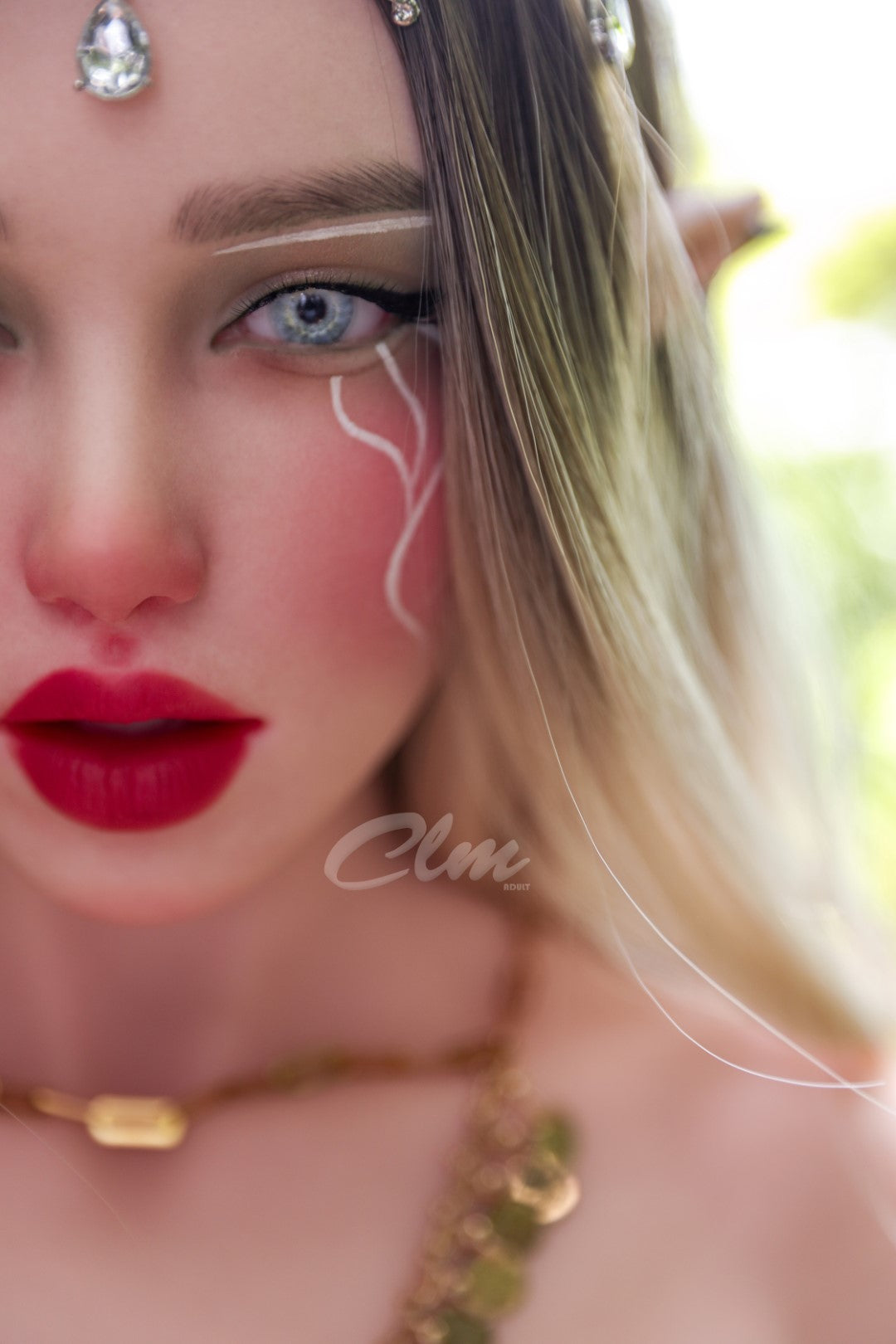 Atenea muñeca sexual (Climax Doll Ultra 157 cm copa B de silicona)