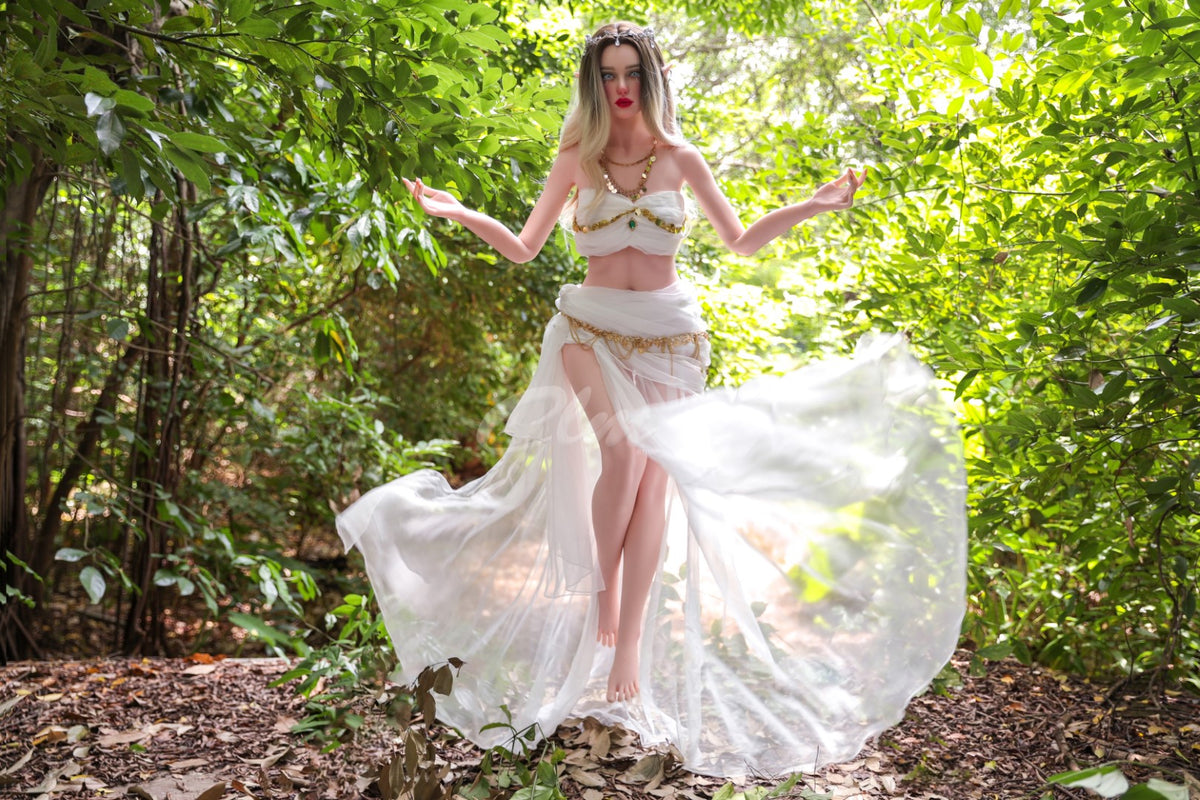 Atenea muñeca sexual (Climax Doll Ultra 157 cm copa B de silicona)