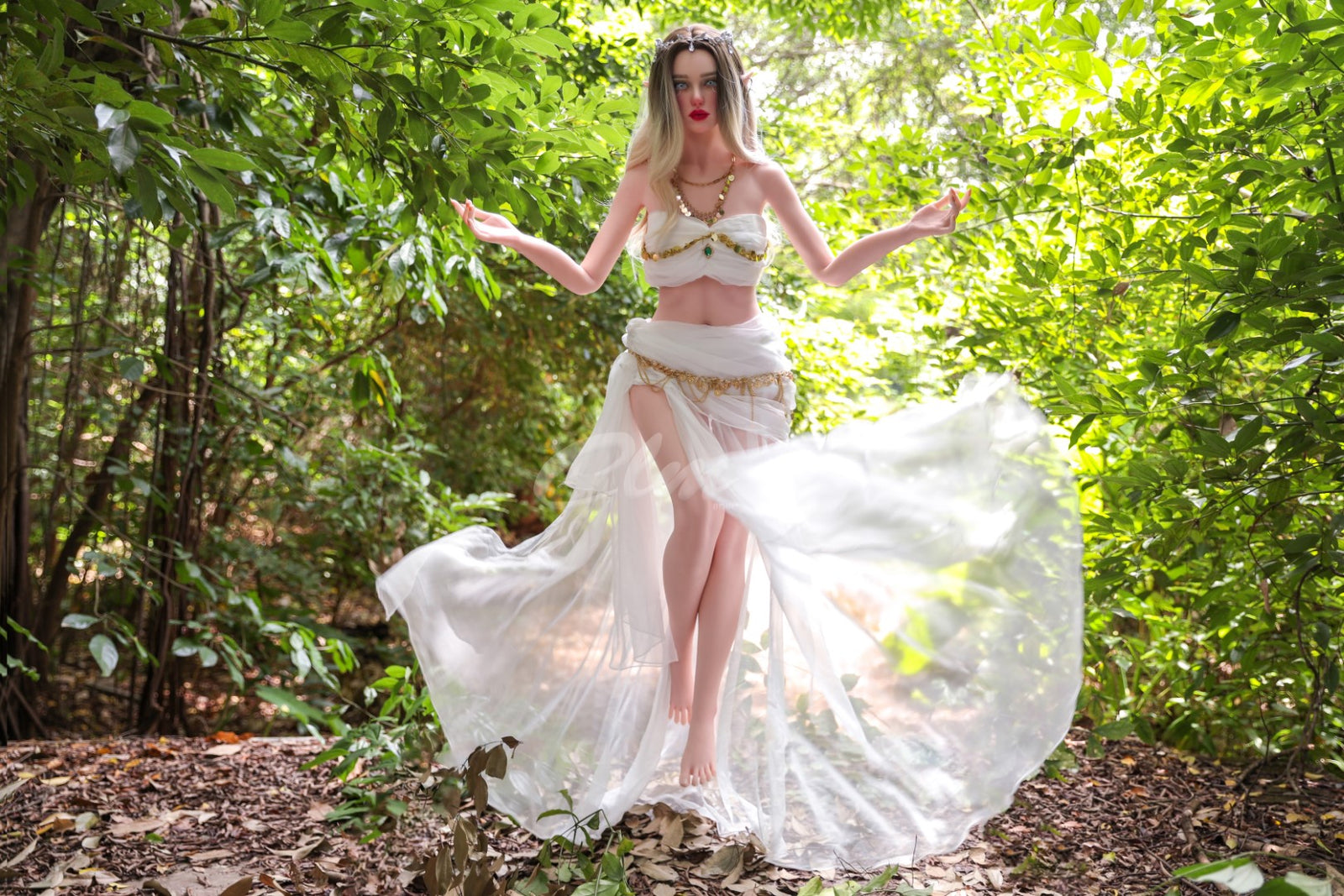 Atenea muñeca sexual (Climax Doll Ultra 157 cm copa B de silicona)