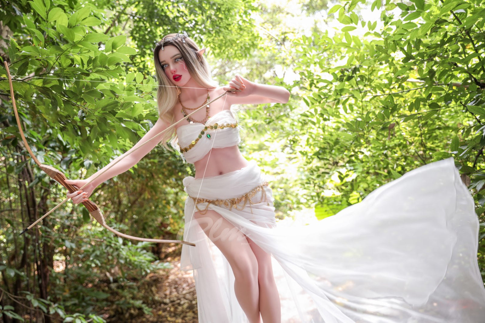 Atenea muñeca sexual (Climax Doll Ultra 157 cm copa B de silicona)