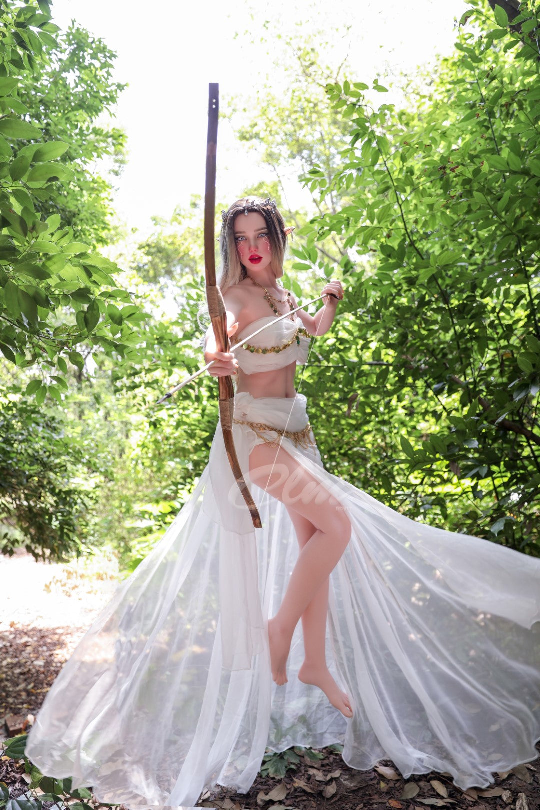 Atenea muñeca sexual (Climax Doll Ultra 157 cm copa B de silicona)