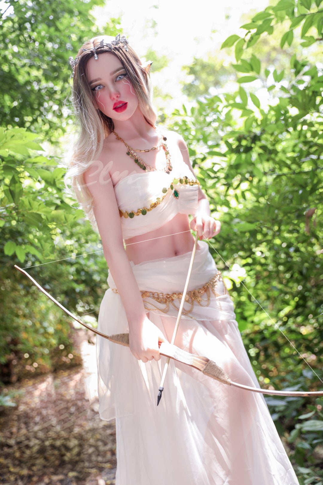 Atenea muñeca sexual (Climax Doll Ultra 157 cm copa B de silicona)