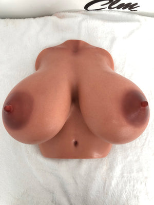 Pecho (xl) torso muñeca sexual (Climax Doll PRO G-CUP Silicona)
