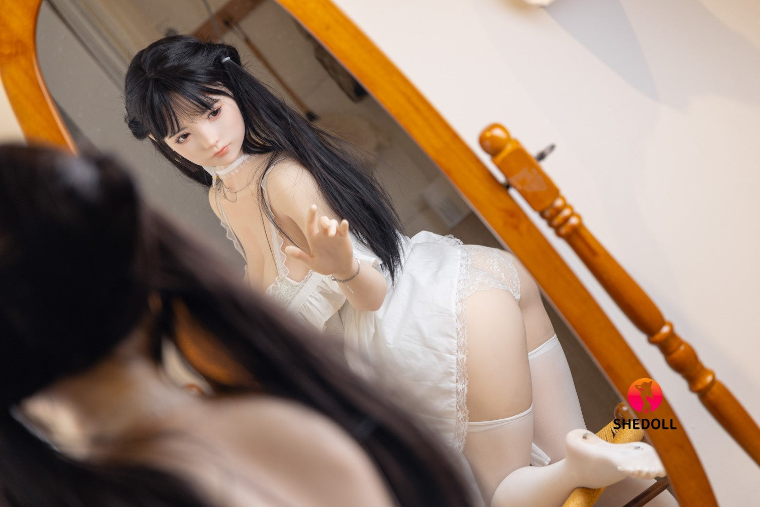 Freya muñeca sexual (SHEDOLL 156cm E-CUP #SH060 2.0 TPE+Silicona)