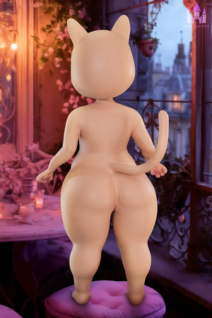 Bearrie muñeca sexual (Dolls Castle Silicona A-Cup de 92 cm)